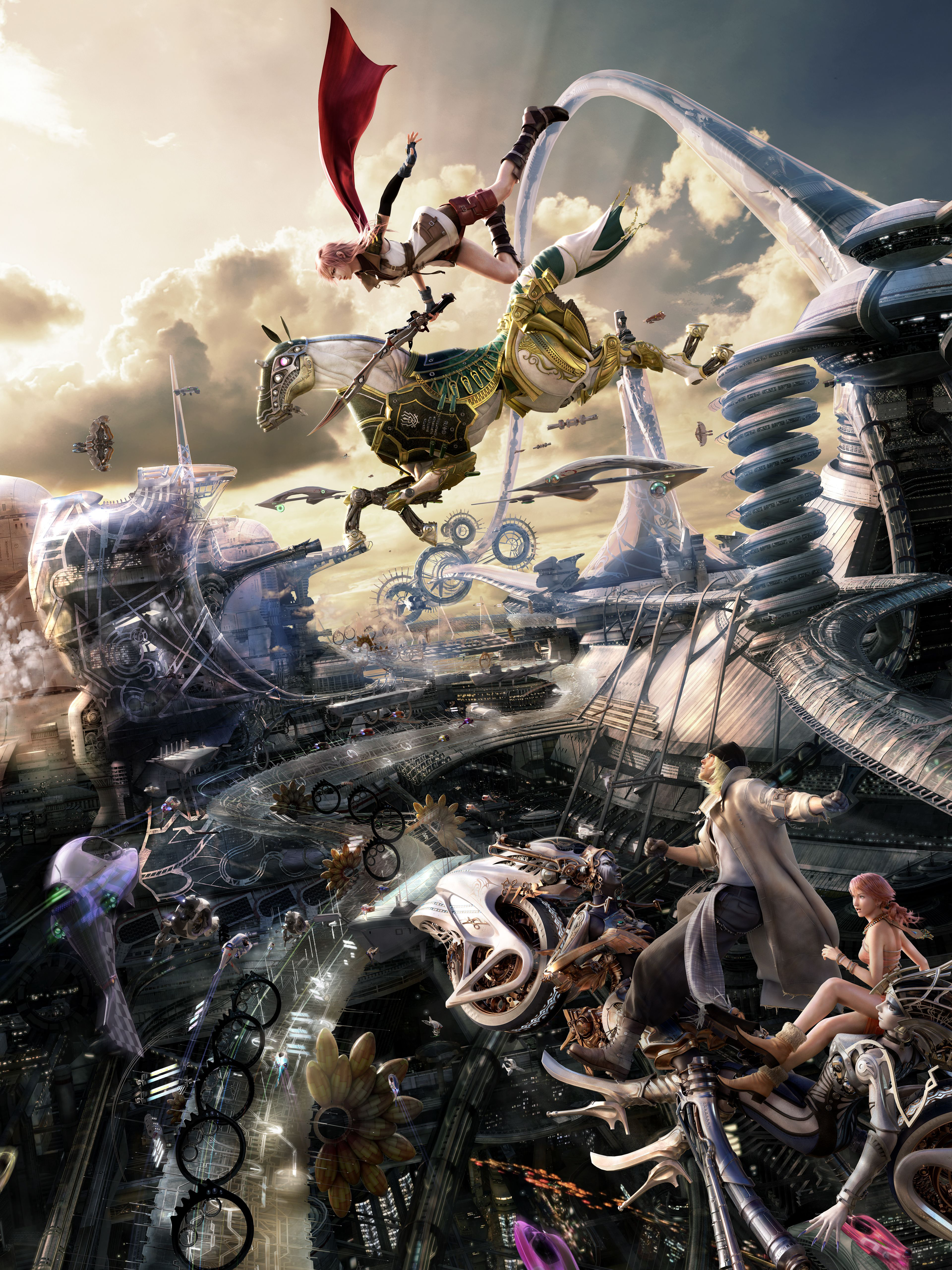 видеоигры, Final Fantasy XIII, Серах Farron - обои на рабочий стол