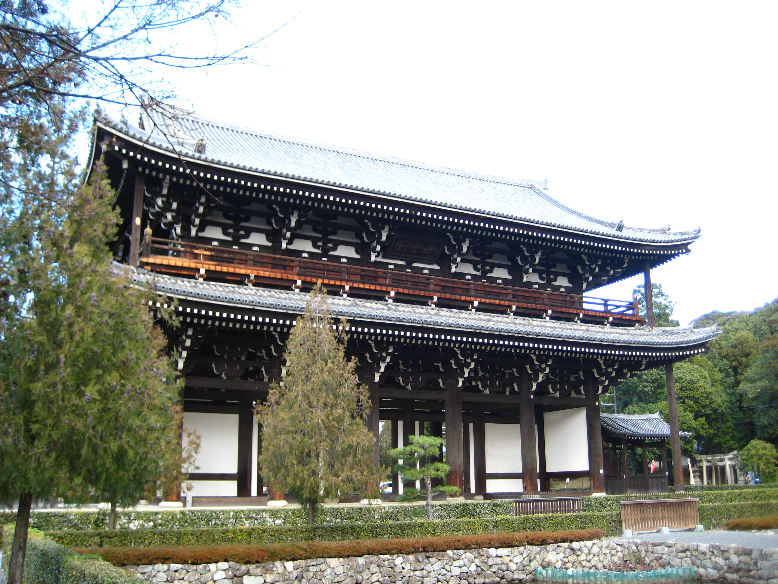 Киото, храмы, Японский архитектура - обои на рабочий стол