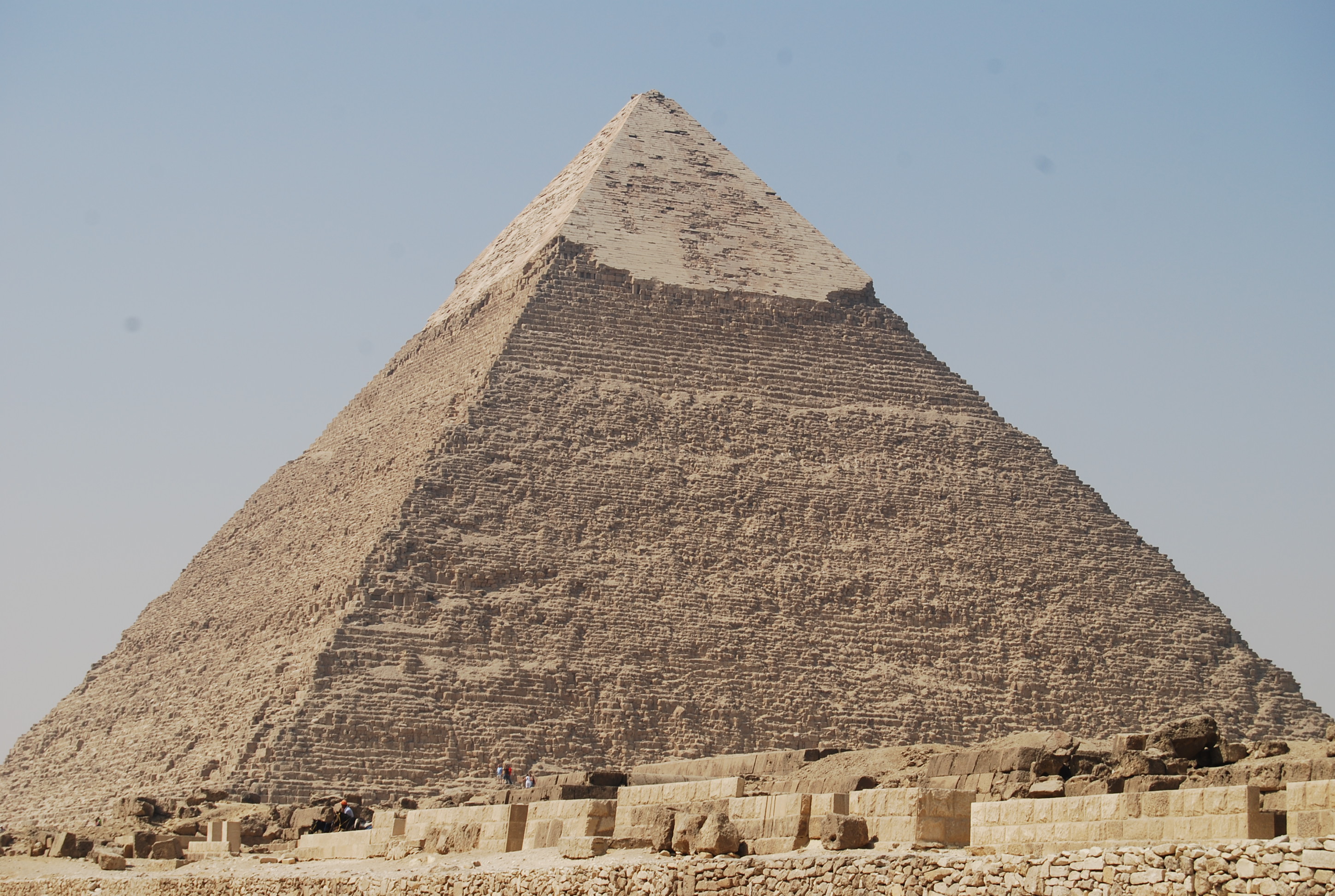 архитектура, здания, Египет, пирамиды, Великая пирамида в Гизе - обои на рабочий стол