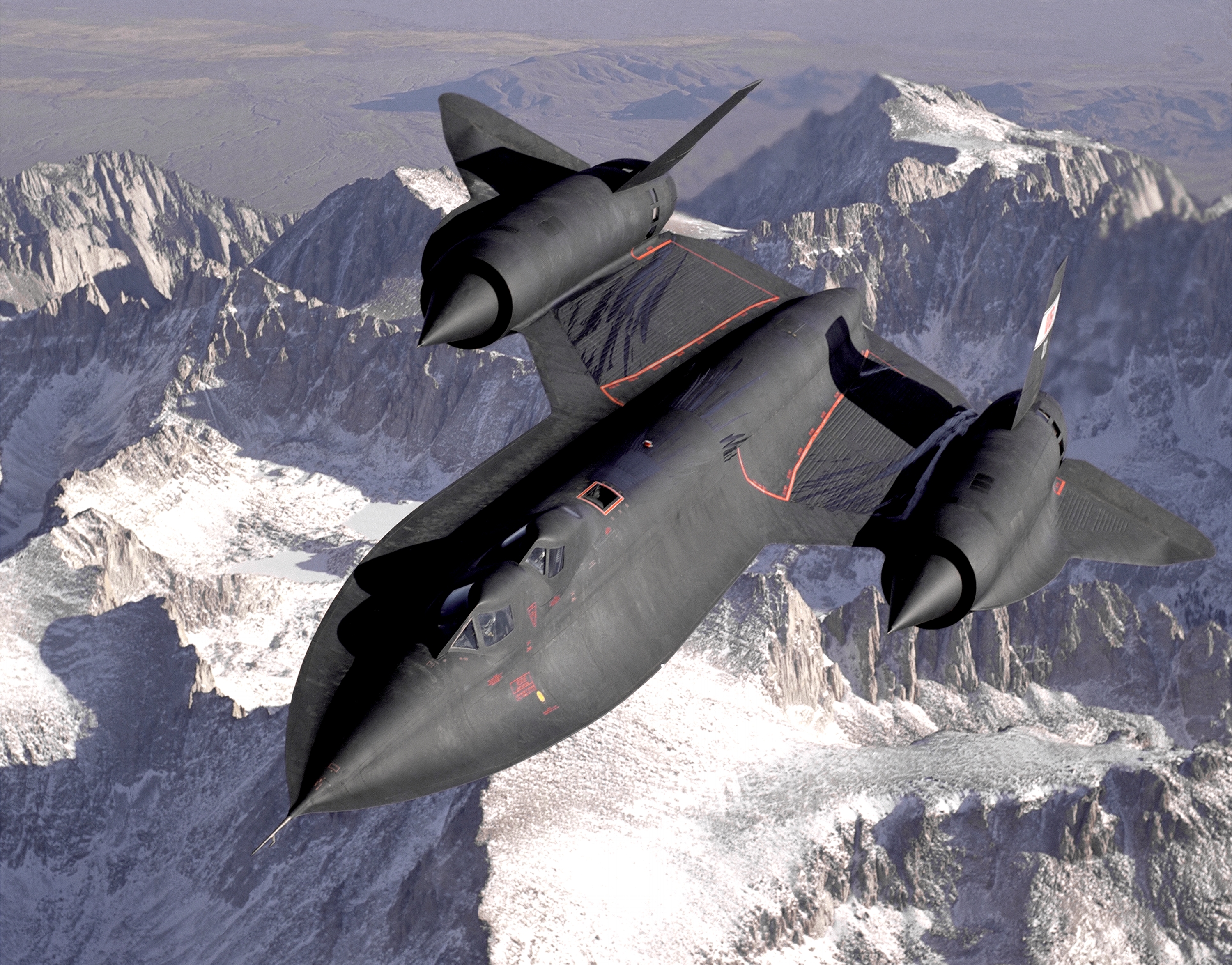 самолет, военный, Blackbird, самолеты, SR- 71 Blackbird, транспортные средства - обои на рабочий стол