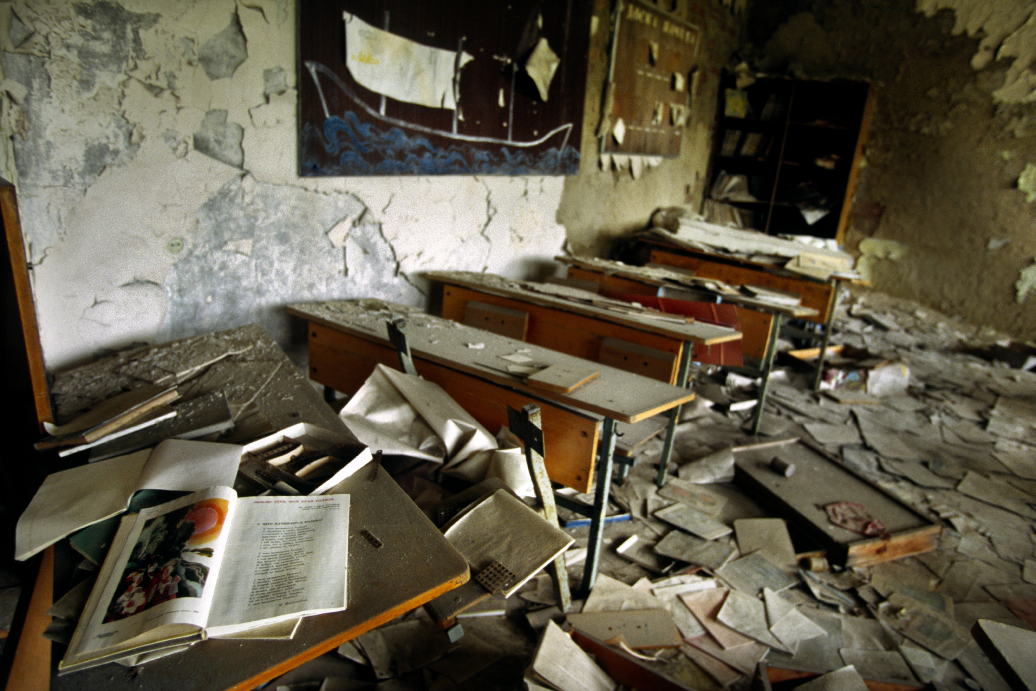 руины, Чернобыль, класс, заброшенный - обои на рабочий стол