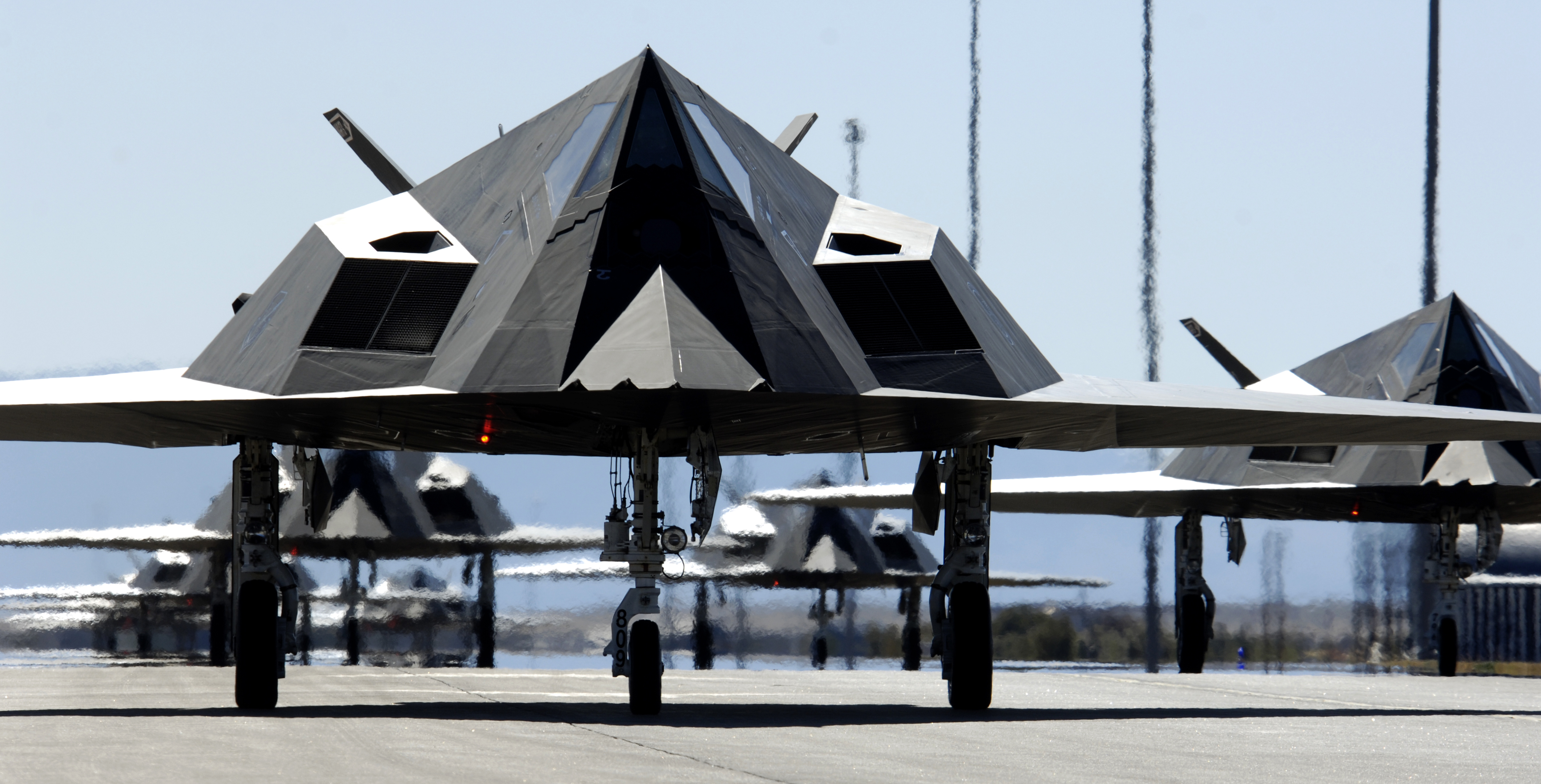 самолет, военный, Lockheed F - 117 Nighthawk - обои на рабочий стол