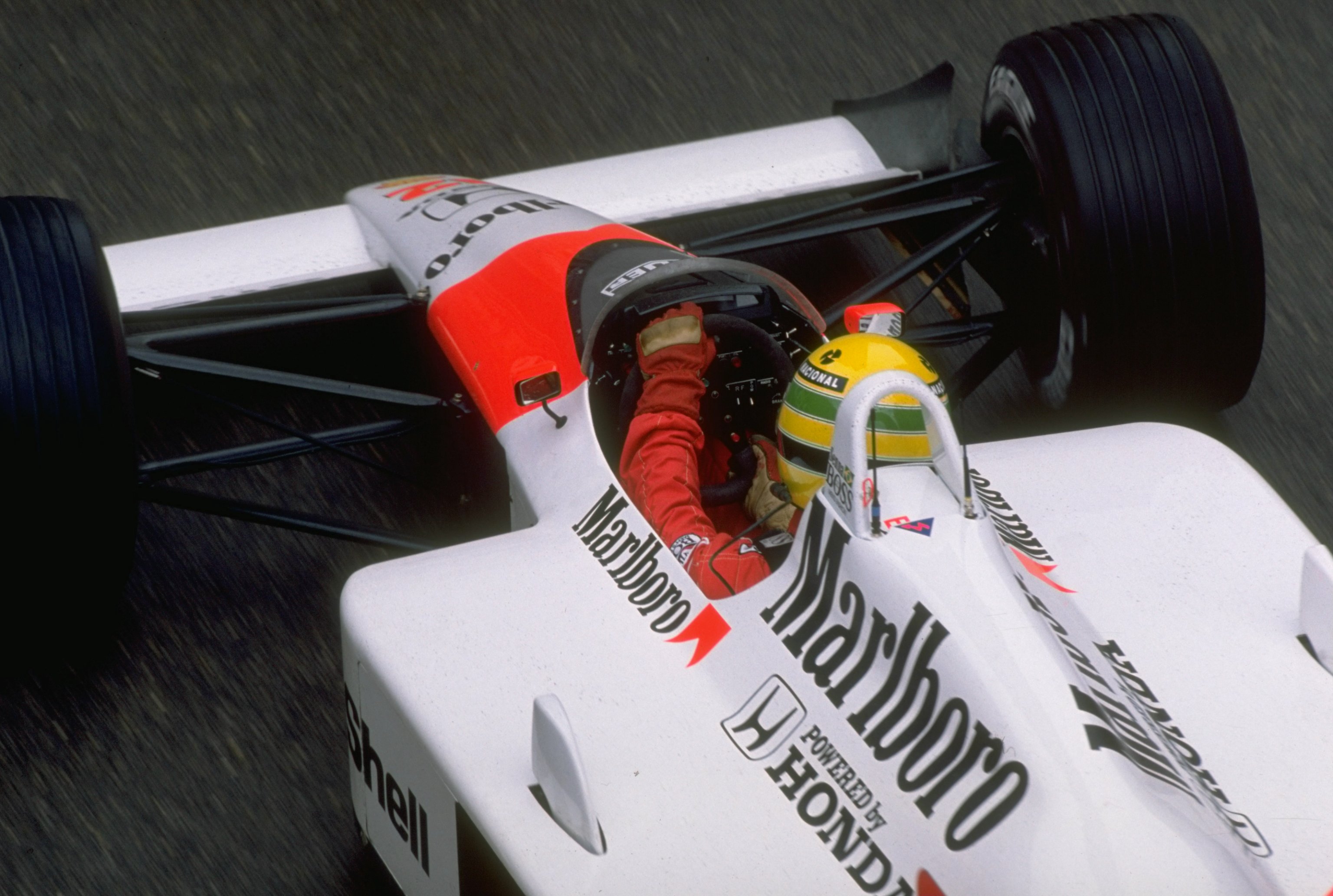 Формула 1, Айртон Сенна, сигареты, гоночные автомобили, 1988 - обои на рабочий стол