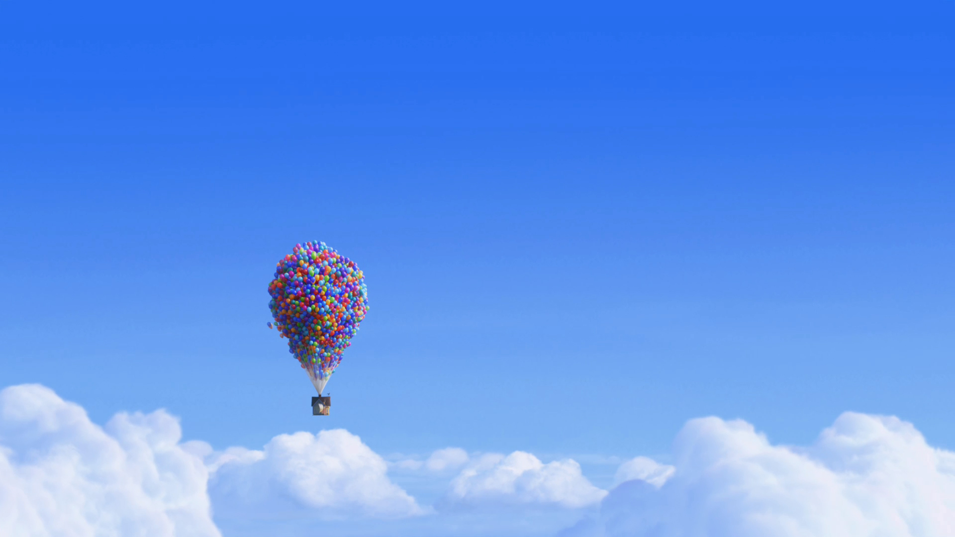 облака, Вверх ( фильм ), воздушные шары - обои на рабочий стол