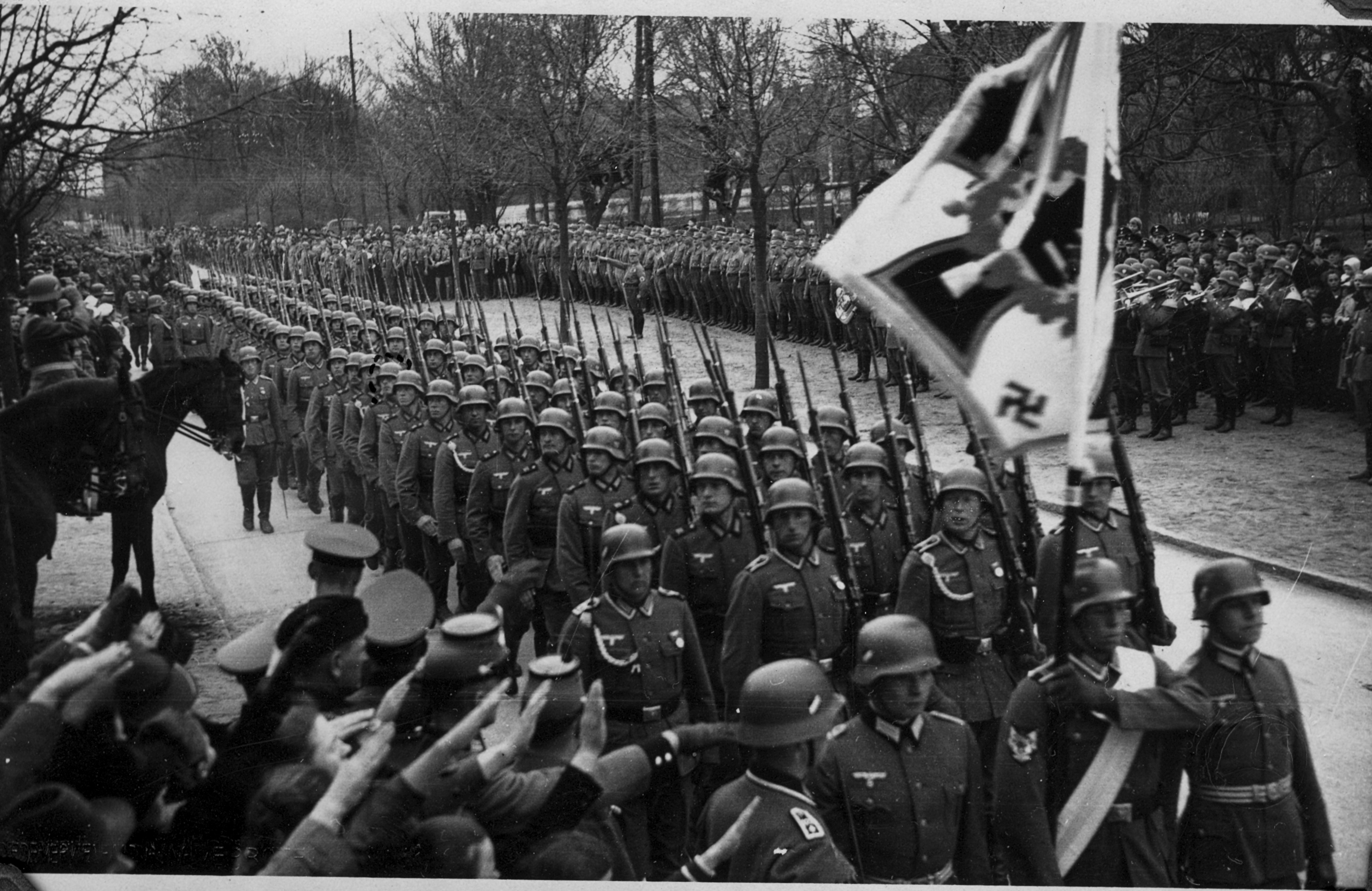 солдаты, нацистский, Вторая мировая война, вермахт, монохромный, оттенки серого - обои на рабочий стол