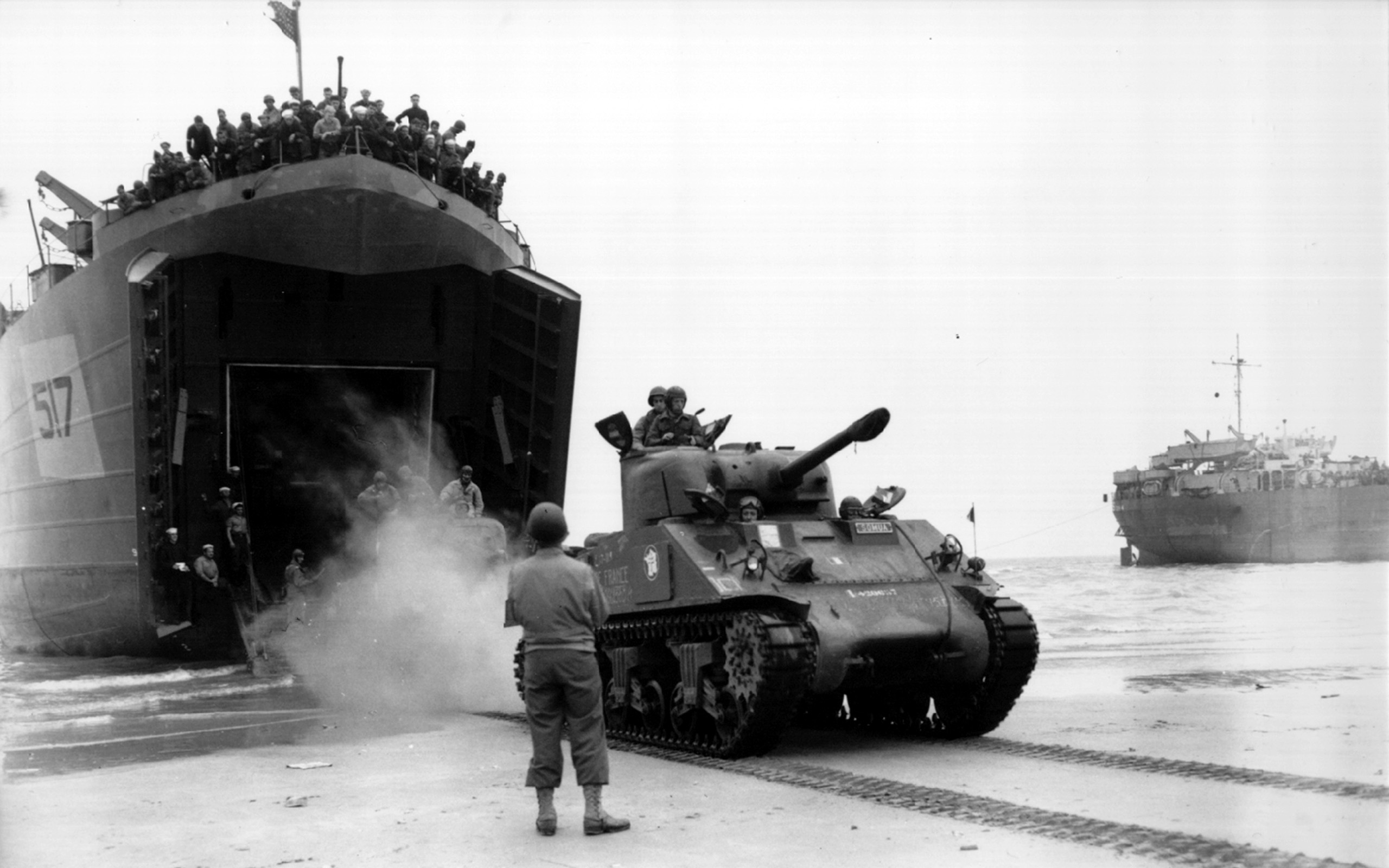 Американские танки Нормандия 1944