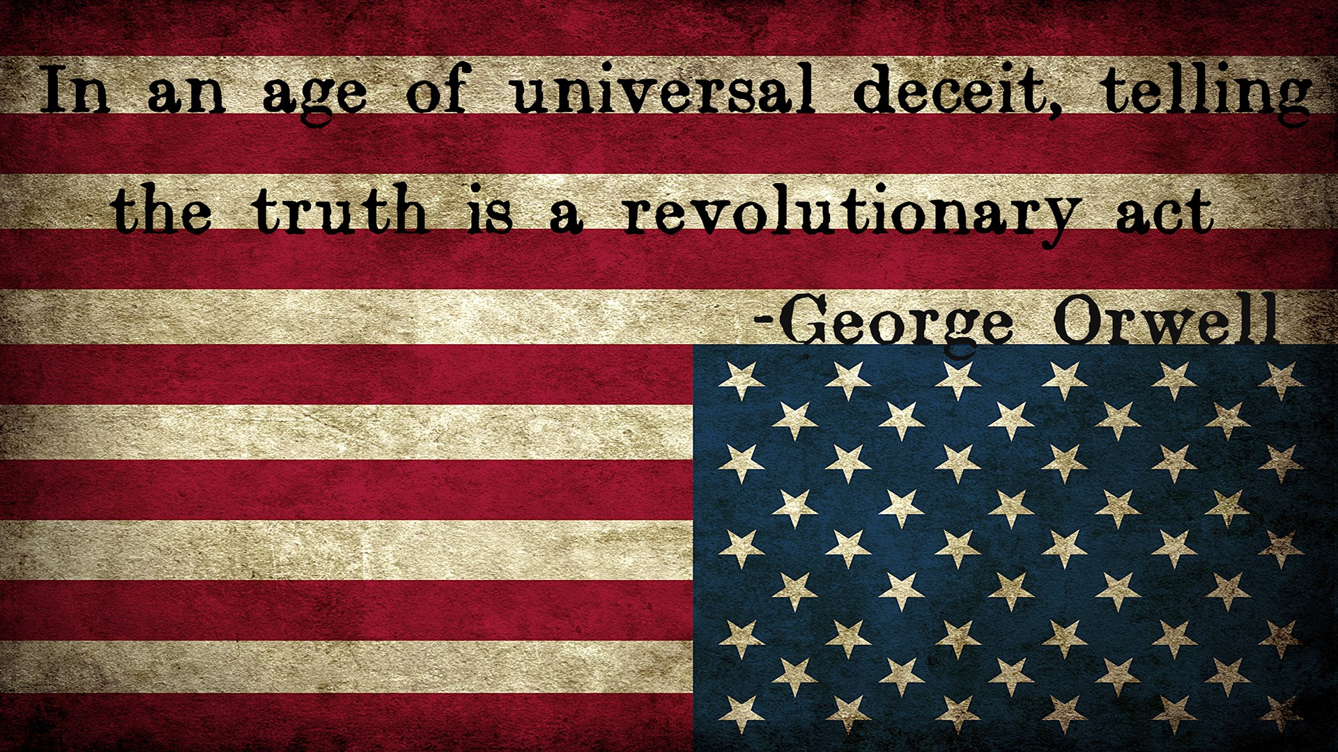 цитаты, революция, 1984, флаги, США, Джордж Оруэлл - обои на рабочий стол
