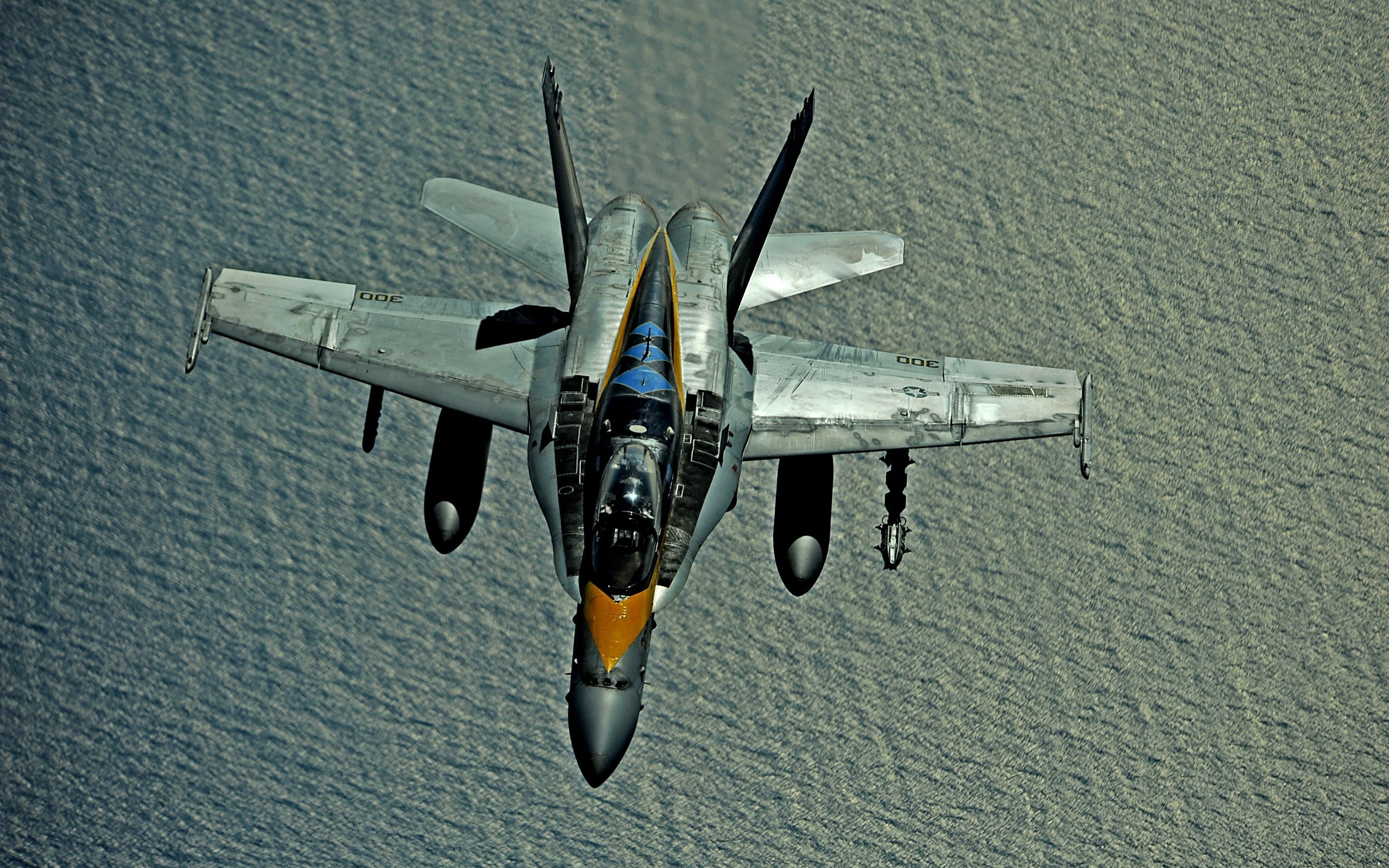 вода, самолет, транспортные средства, F- 18 Hornet, полет - обои на рабочий стол