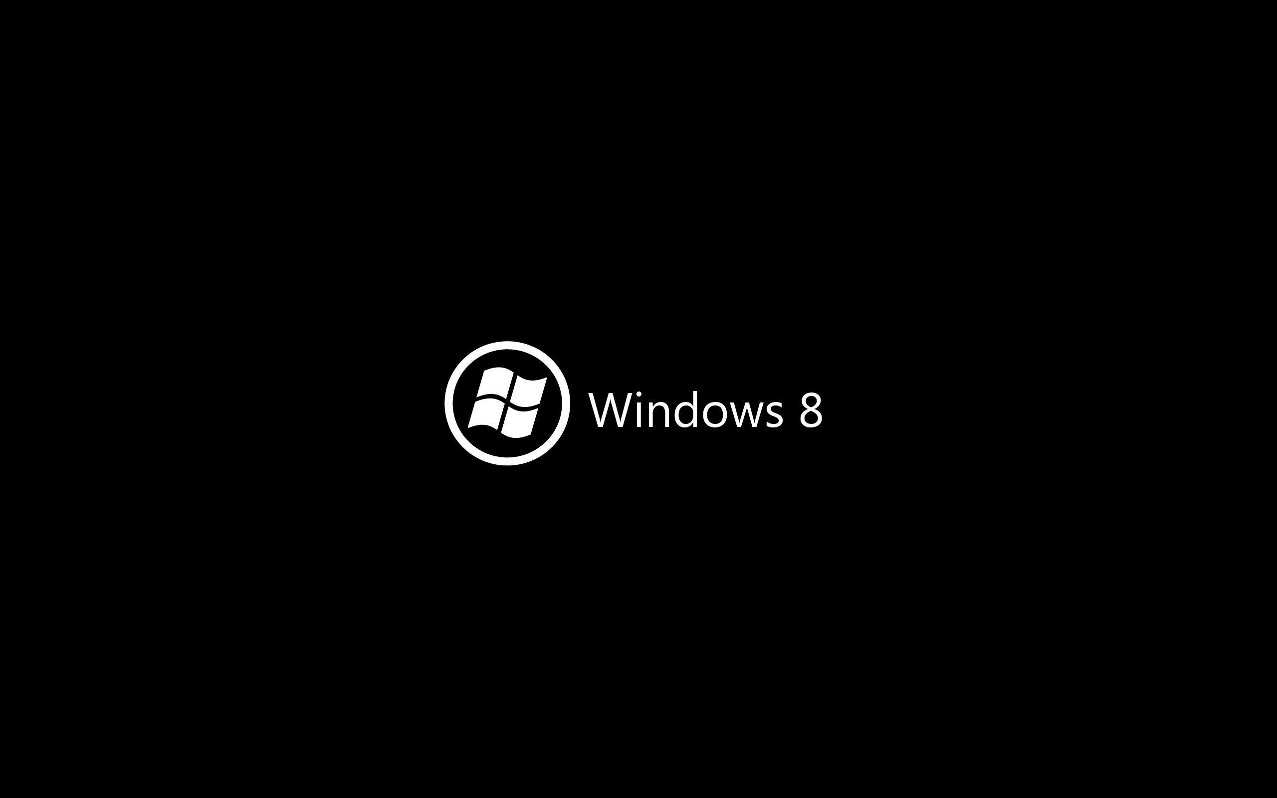 черный цвет, минималистичный, DeviantART, Windows 8 - обои на рабочий стол