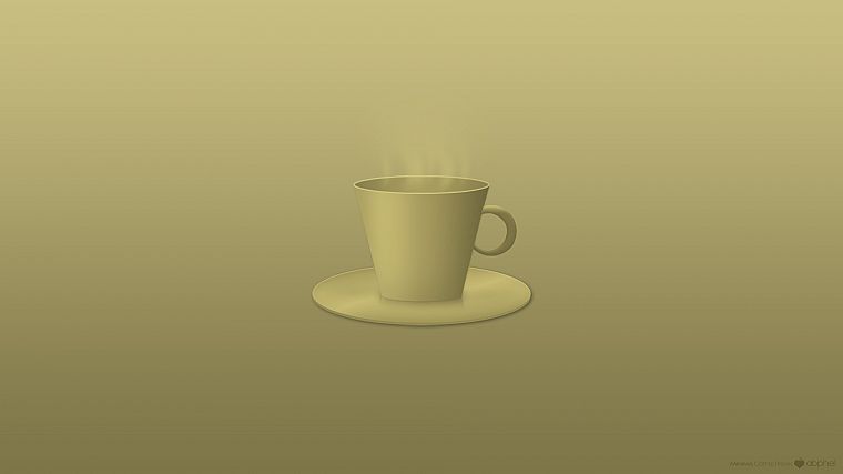 минималистичный, кофе - обои на рабочий стол