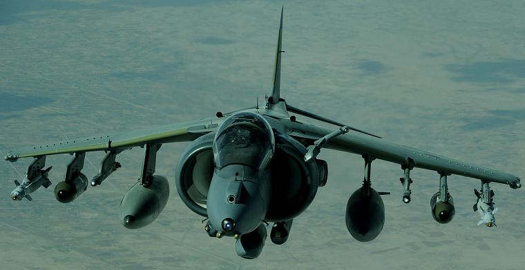 самолет, лунь, транспортные средства, AV-8B Harrier - обои на рабочий стол