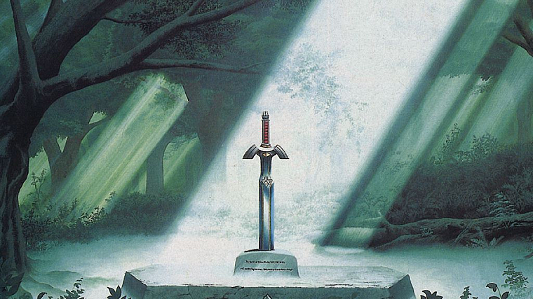 Легенда о Zelda, мастер меча - обои на рабочий стол