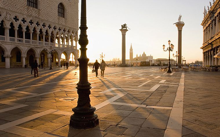 Венеция, Италия, двор - обои на рабочий стол