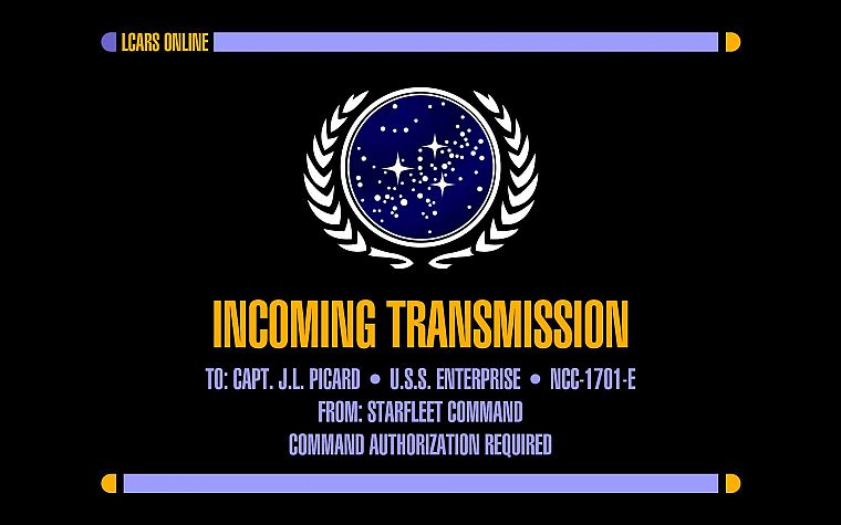звездный путь, Жан-Люк Пикар, Объединенная Федерация Планет, LCARS, Star Trek логотипы, экраны - обои на рабочий стол