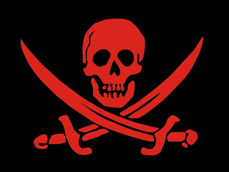 пираты, Веселый Роджер, логотипы - обои на рабочий стол