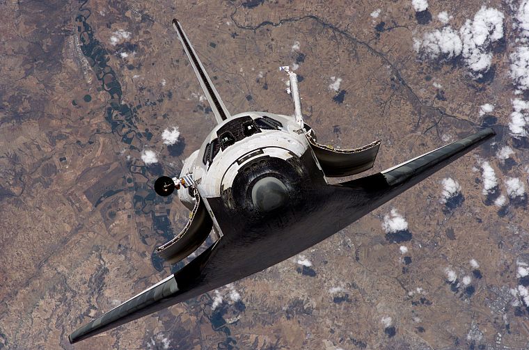самолет, космический челнок, НАСА - обои на рабочий стол