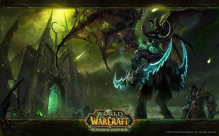 Мир Warcraft, Мир Warcraft:Burning Crusade - обои на рабочий стол