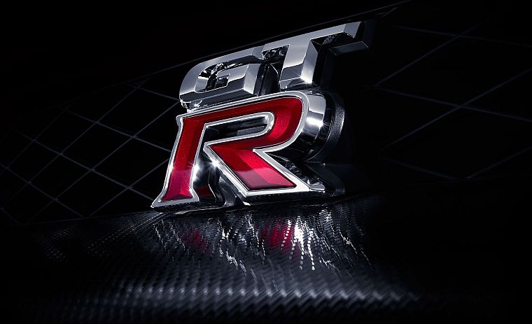 Ниссан, эмблемы, логотипы, Nissan GT-R R35 - обои на рабочий стол