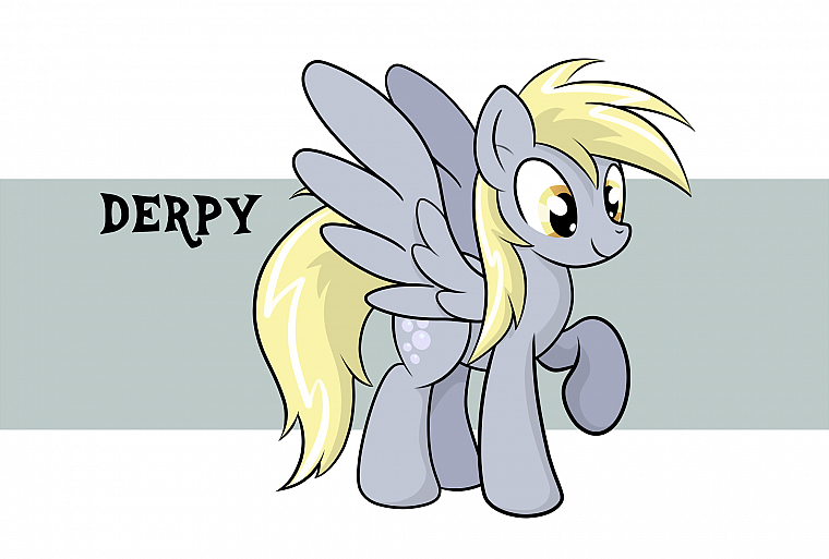 My Little Pony, Derpy Копыта - обои на рабочий стол