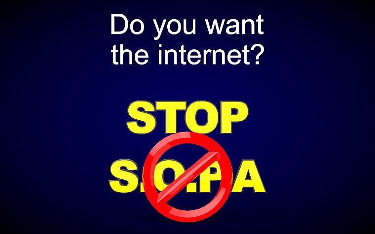 абстракции, интернет, SOPA - обои на рабочий стол