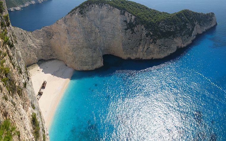 Греция, Закинтос, пляжи - обои на рабочий стол