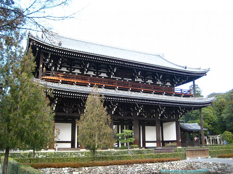 Киото, храмы, Японский архитектура - обои на рабочий стол