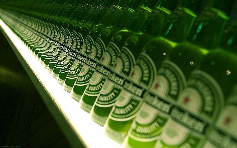 пиво, Heineken, напитки - обои на рабочий стол