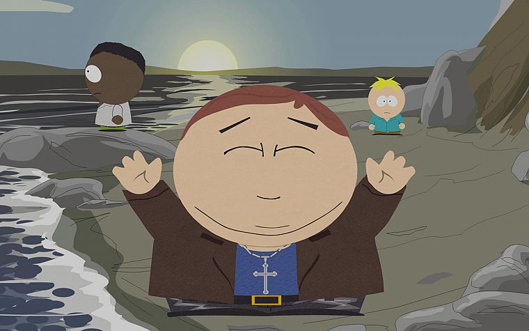вера, South Park, Эрик Картман, Баттерс Stotch - обои на рабочий стол