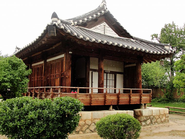 храмы, азиатской архитектуры, Южная Корея, Андон - обои на рабочий стол
