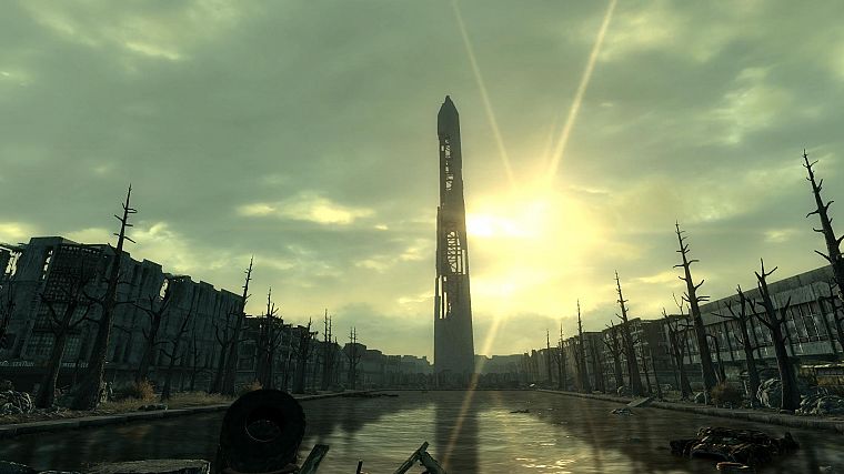 постапокалиптический, Fallout 3 - обои на рабочий стол