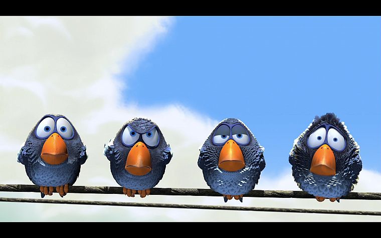 Pixar, птицы - обои на рабочий стол