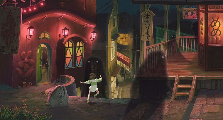 кино, студия, Унесенные призраками, Studio Ghibli - обои на рабочий стол
