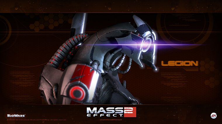 видеоигры, легион, Mass Effect - обои на рабочий стол