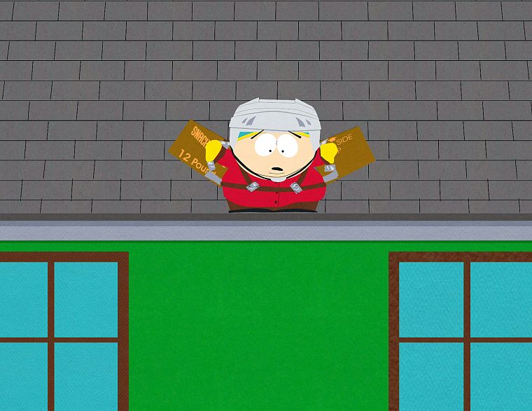 South Park, крыши, Эрик Картман - обои на рабочий стол
