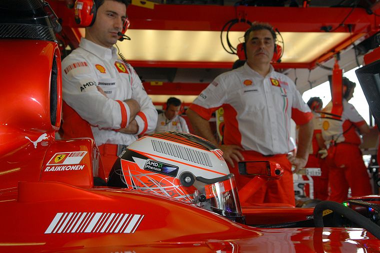 Феррари, Формула 1, Кими Raikonnen, Фелипе Масса, Scuderia Ferrari - обои на рабочий стол