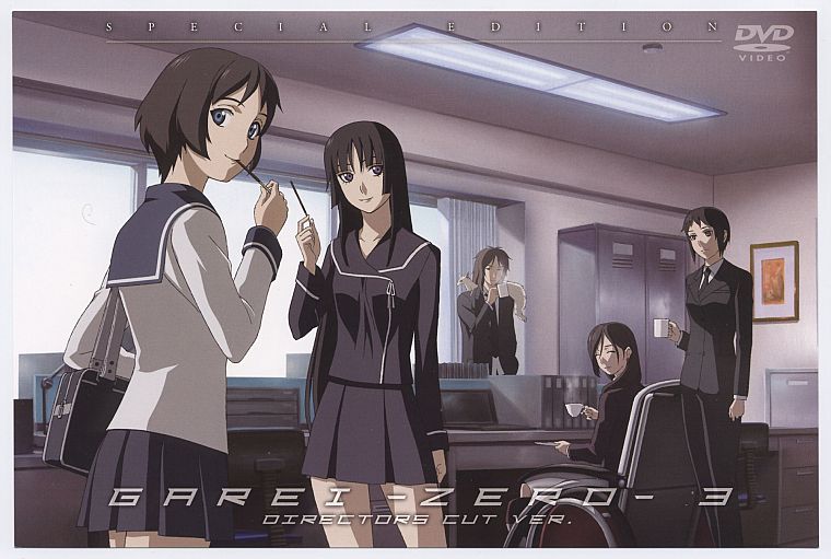 школьная форма, класс, Isayama Йоми, Ga - Rei : Ноль, Tsuchimiya Кагура, Jinguuji Ayame - обои на рабочий стол