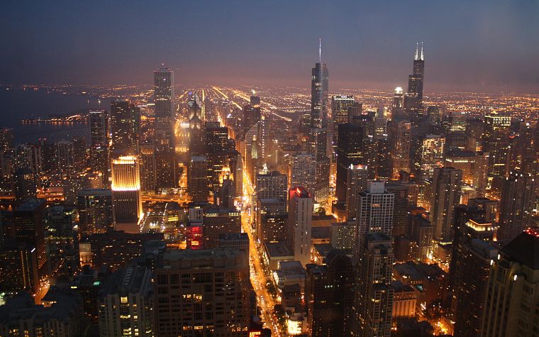 города, Чикаго - обои на рабочий стол
