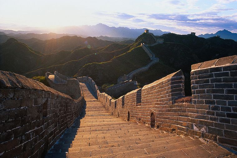 Великая Китайская стена - обои на рабочий стол
