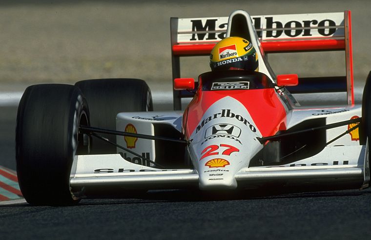 Формула 1, транспортные средства, Айртон Сенна, McLaren, 1990 - обои на рабочий стол