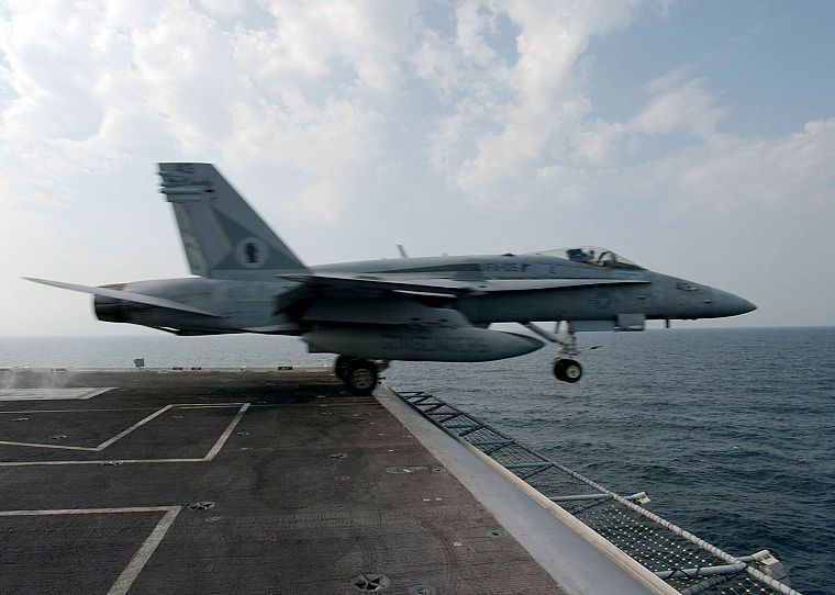 самолет, военный, военно-морской флот, FA- 18 Hornet - обои на рабочий стол