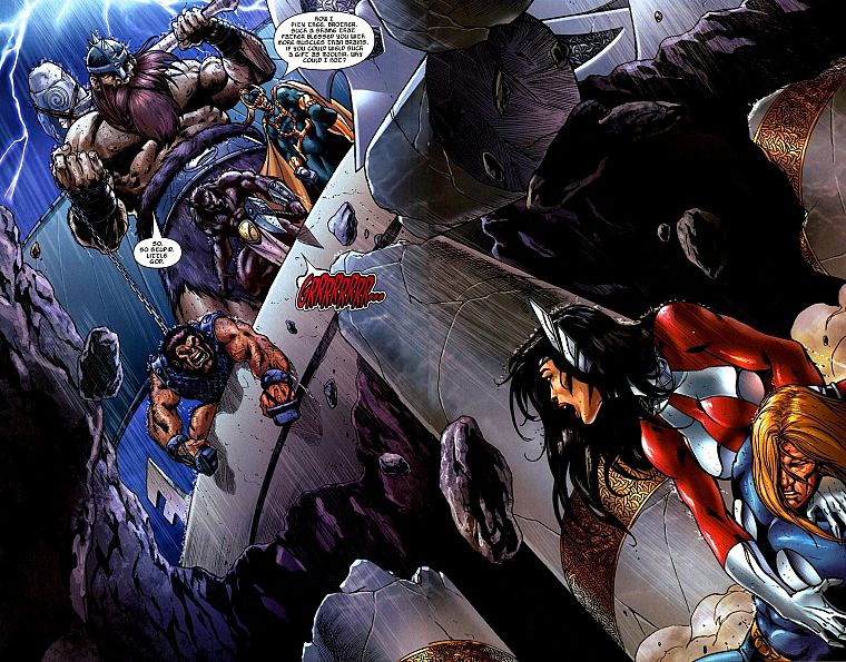 Тор, Мстители комиксы, произведение искусства, Marvel - обои на рабочий стол