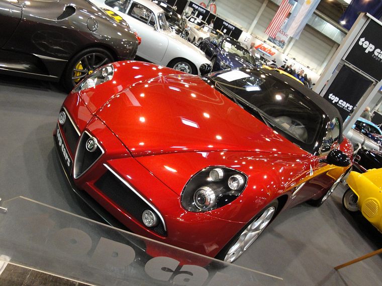 автомобили, Alfa Romeo, Alfa Romeo 8C - обои на рабочий стол