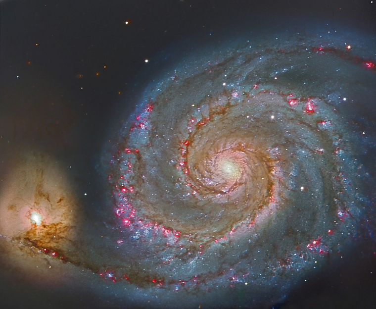 космическое пространство, галактики, галактика - обои на рабочий стол