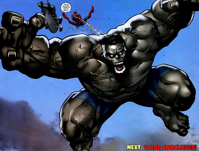 Халк ( комический персонаж ), Человек-паук, Марвел комиксы, Питер Паркер - обои на рабочий стол