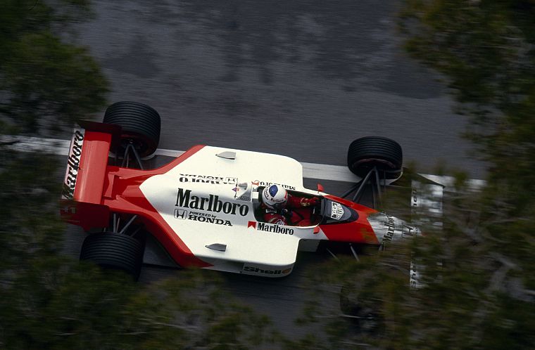 Формула 1, Монако, транспортные средства, McLaren, Ален Прост - обои на рабочий стол