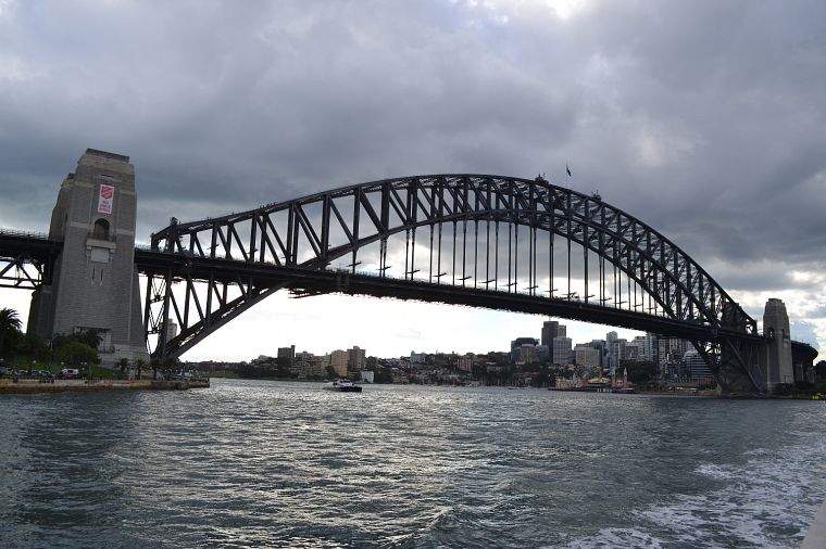 мосты, Австралия, Харбор-Бридж - обои на рабочий стол