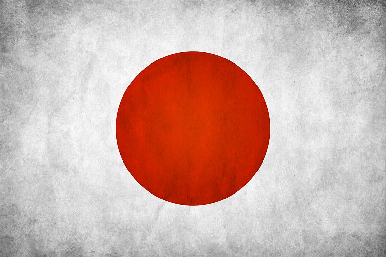 Япония, красный цвет, японский, флаги - обои на рабочий стол
