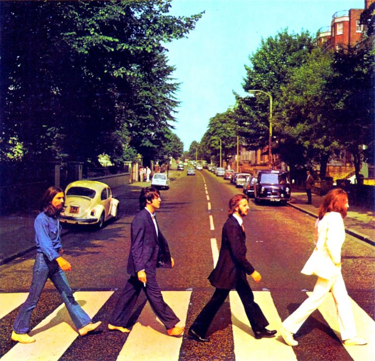 Abbey Road, музыка, The Beatles, полоса - обои на рабочий стол
