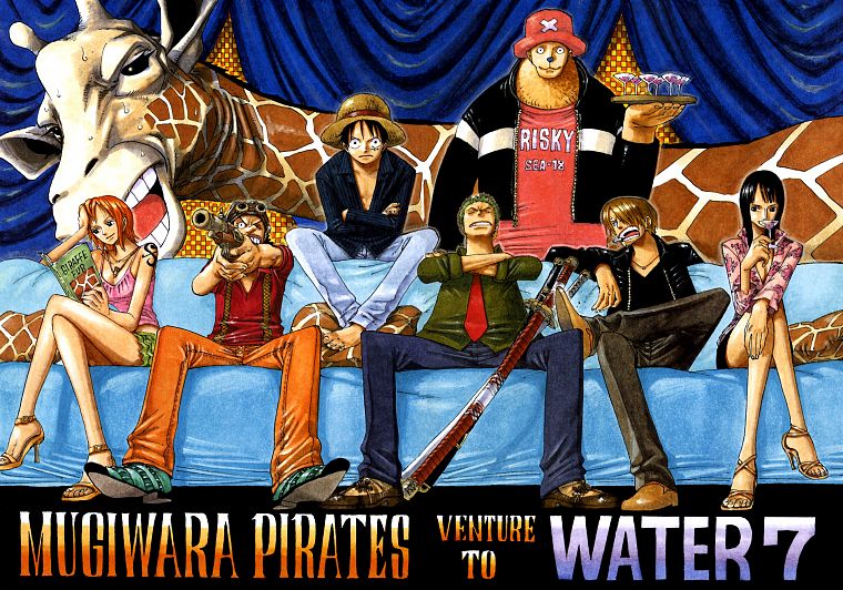 One Piece ( аниме ), Нико Робин, Roronoa Зоро, Тони Тони Чоппер, Обезьяна D Луффи, Нами ( One Piece ), Usopp, Санджи ( One Piece ) - обои на рабочий стол