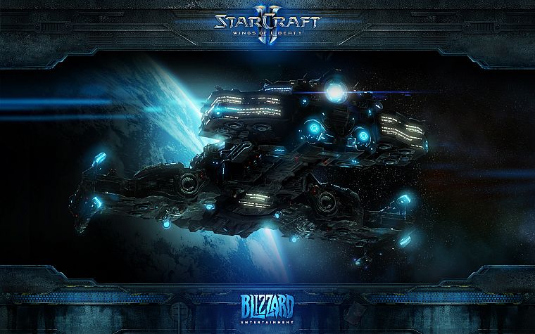 видеоигры, космические корабли, StarCraft II - обои на рабочий стол
